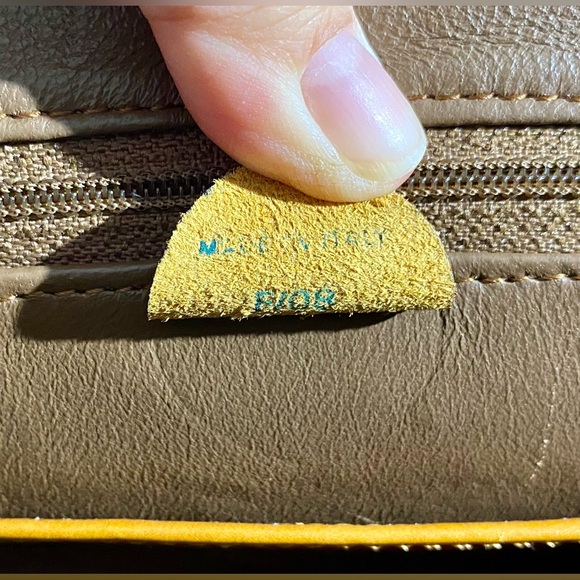 CELINE - Rust Brown Structured Leather Tote with Turnlock & Chain **FINAL PRICE* - Picture 10 of 15